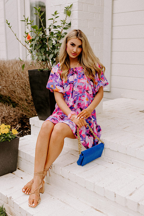 Sunny With A Chance Of Blooms Shift Dress Image - 1