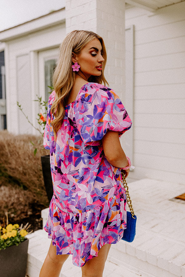 Sunny With A Chance Of Blooms Shift Dress Image - 3