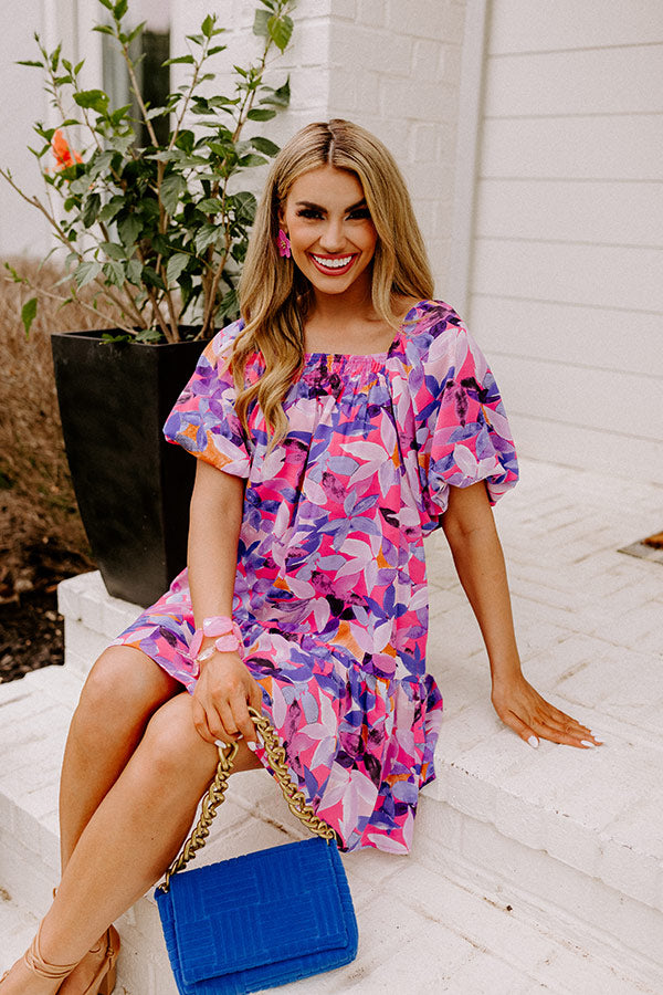Sunny With A Chance Of Blooms Shift Dress Image - 4