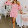 Expect First Class Mini Dress in Pink Image - 1