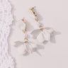 Chic And Sincere Earrings In White Image - 1