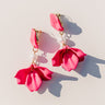 Chic And Sincere Earrings In Fuchsia Image - 1