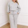 Lattes First High Waist Trousers in Grey Curves Image - 1