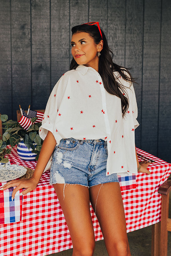 American Anthem Embroidered Button Up Image - 1