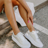 The Kimora Metallic Sneaker In Iridescent Image - 1