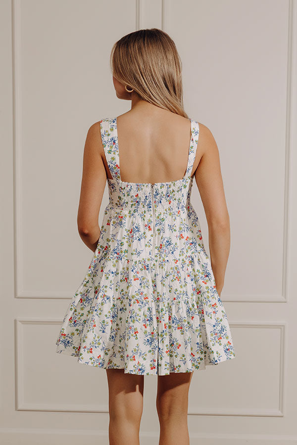Floral Galore Mini Dress Image - 4