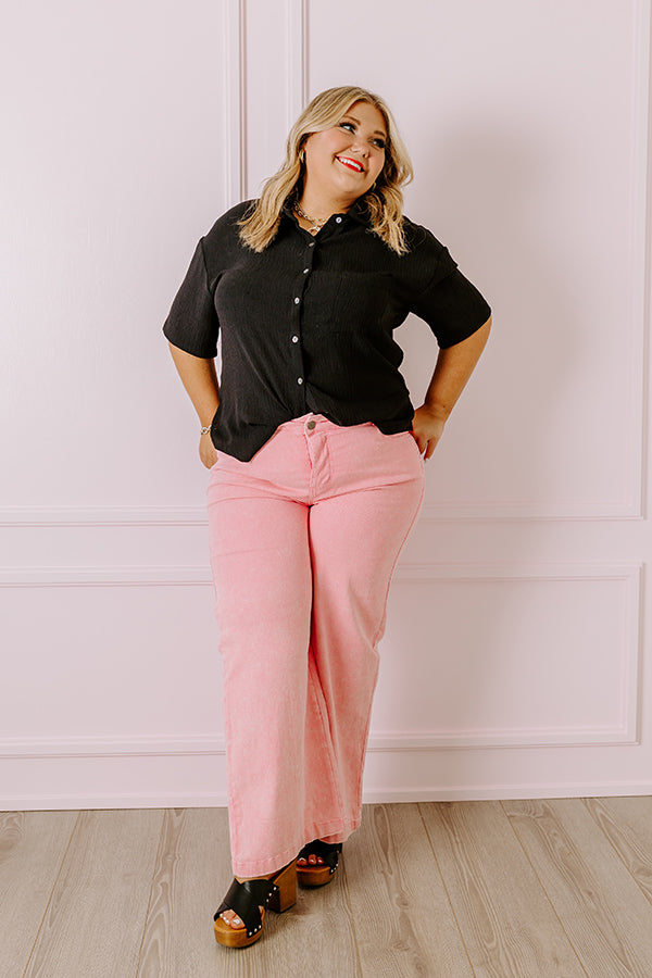 Chill Touch Button Up Top Curves Image - 2