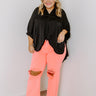 Risen The Eras High Waist Distressed Jean in Coral Curves Image - 1