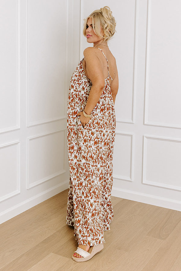 Fiercely Loved Jumpsuit In White Curves Image - 3