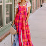 Keeping Interest Linen-Blend Jumpsuit Image - 1