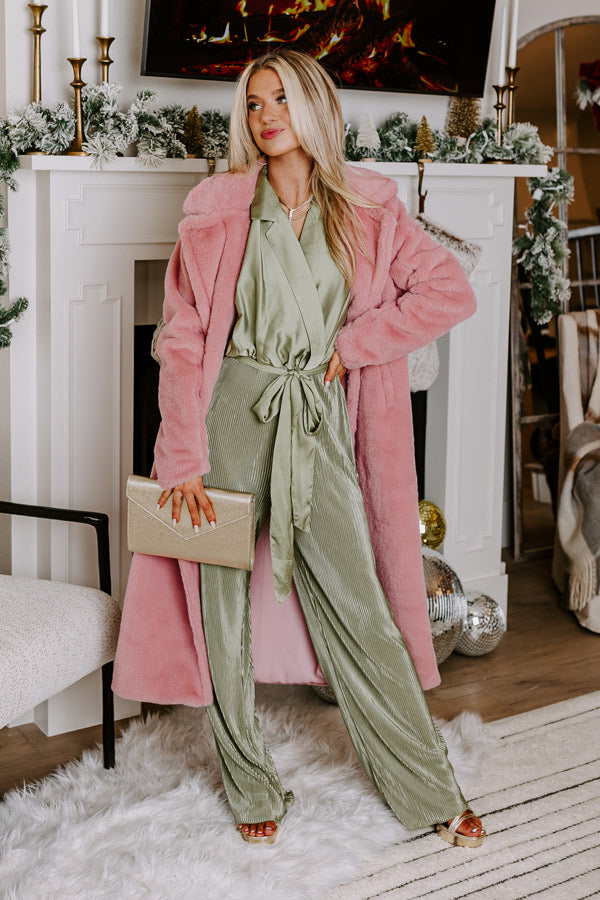 Forever Stunning Pleated Jumpsuit Image - 1