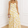 Iced Tea Afternoon Floral Maxi Image - 1