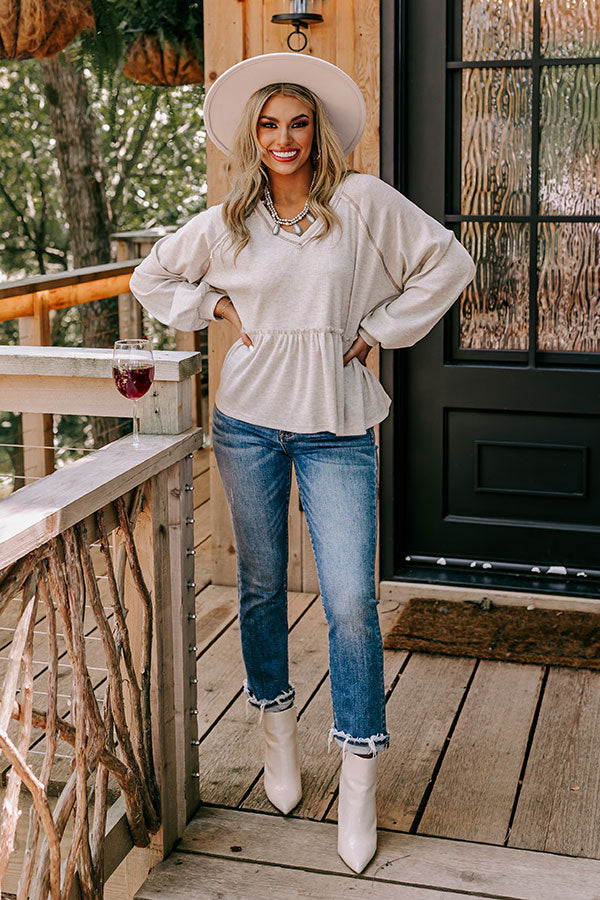 Promising Smile Top In Birch Image - 2