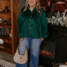 Sonoma Sways Shift Top in Hunter Green Curves Image - 1