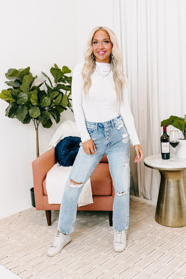 Clean Slate Top In Ivory Image - 2
