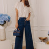 The Adele High Waist Jean In Dark Wash Image - 1
