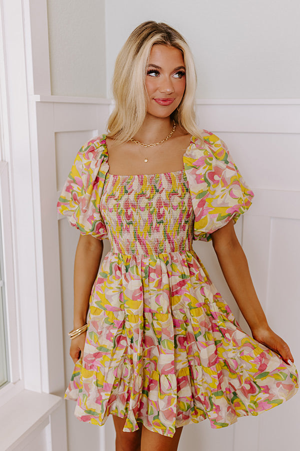 Upstate Getaway Smocked Dress Image - 1