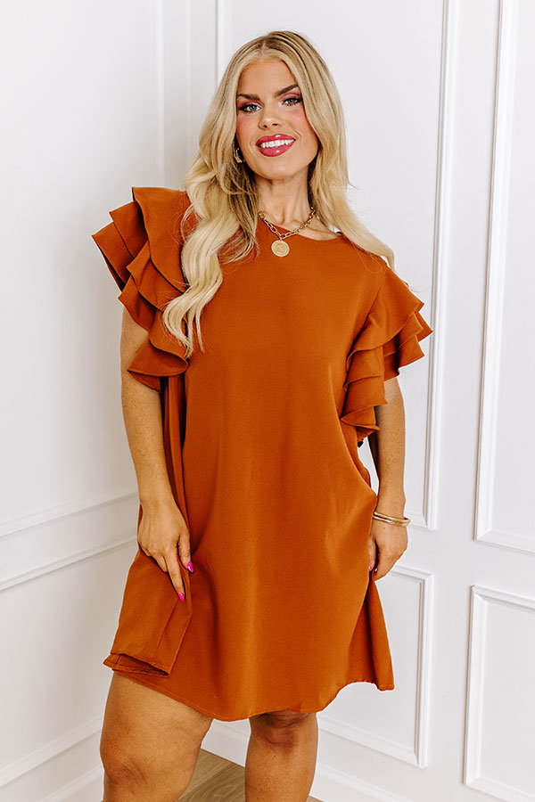 Spontaneous Success Shift Dress Curves Image - 2