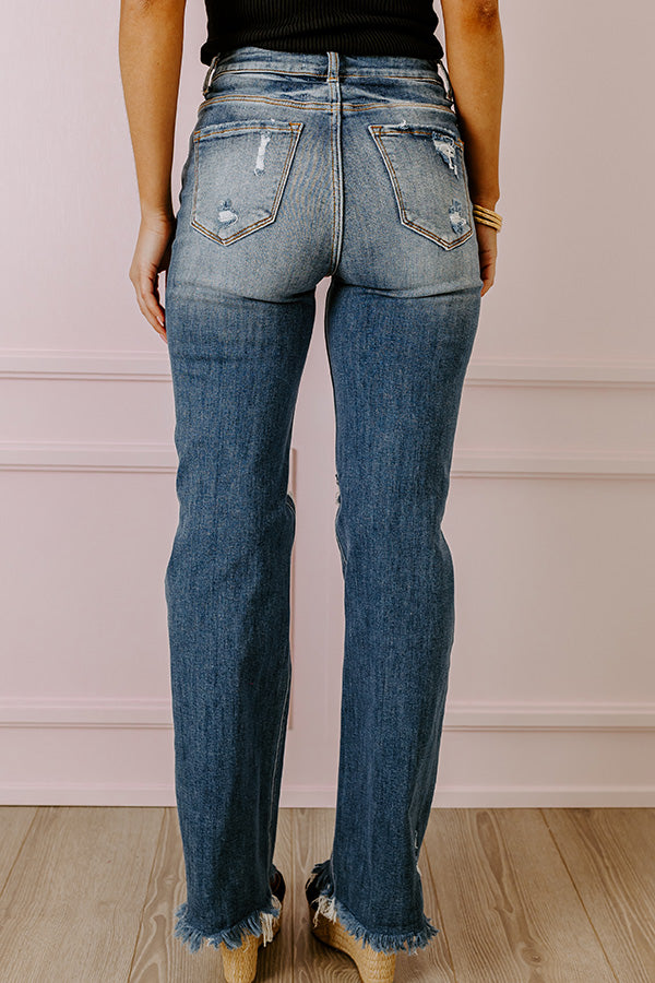 KanCan The Juliana High Waist Straight Leg Jean Image - 3