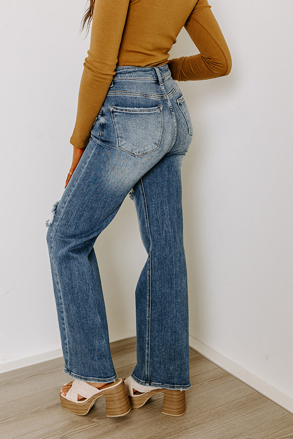 Risen Miranda High Waist Straight Leg Jean Image - 3