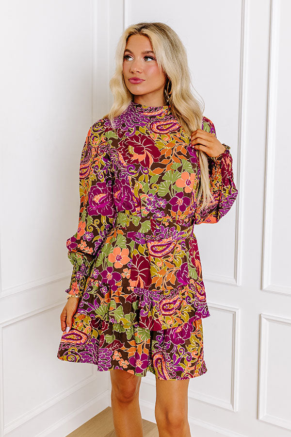 Brunch Plans Floral Dress Image - 2