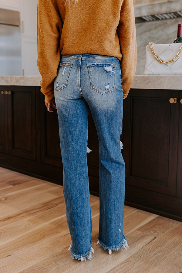 Risen The Juliet High Waist Straight Leg Jean Image - 4