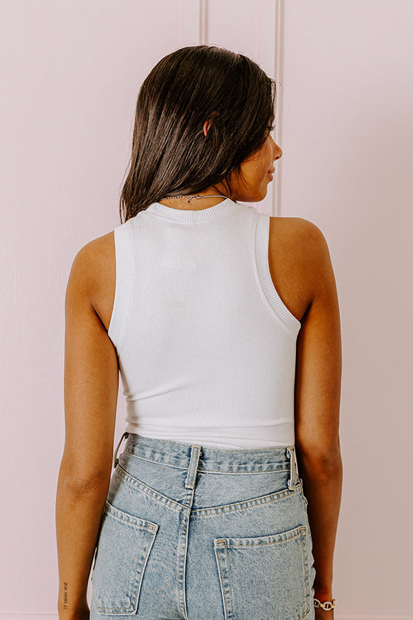 Winning Attitude Bodysuit In White Image - 3