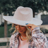 Secret Messages Felt Fedora In Birch Image - 1