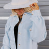 Sweet Charisma Felt Fedora In Grey Image - 1
