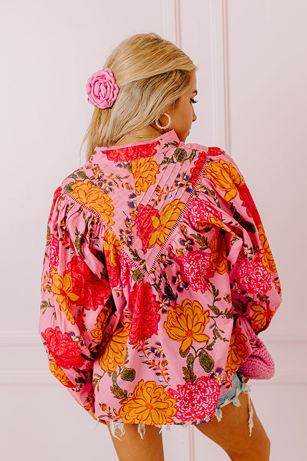 Love At Last Floral Top Image - 2