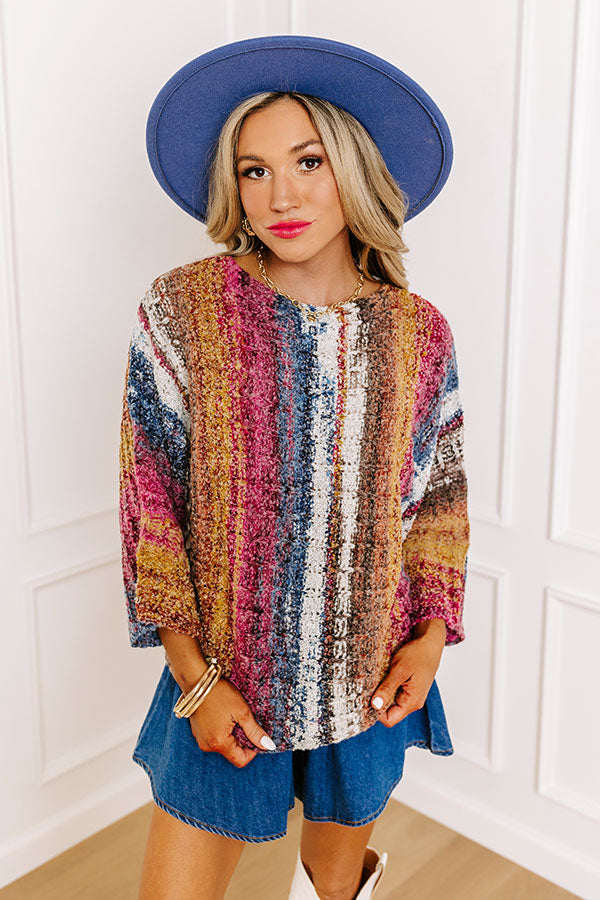 Cute Energy Knit Top Image - 2
