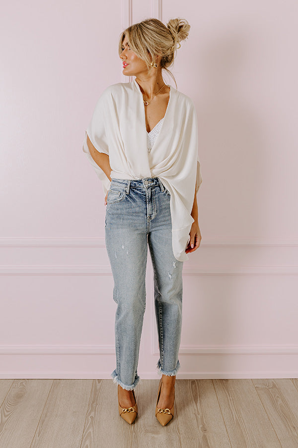 Risen Scarlett High Waist Jean In Medium Wash Image - 2