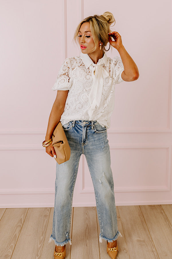 Risen Scarlett High Waist Jean In Medium Wash Image - 3