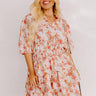 Feel The Romance Floral Mini Dress Curves Image - 1