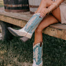 The Quinton Faux Leather Cowboy Boot Image - 1