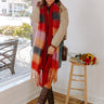 Early Start Knit Scarf In Rust Image - 1