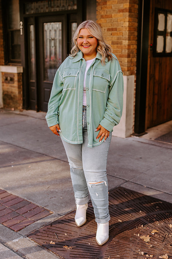 Winning Attitude Button Up Curves Image - 2