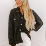 Fashion Diary Tweed Knit Button Up Image - 1