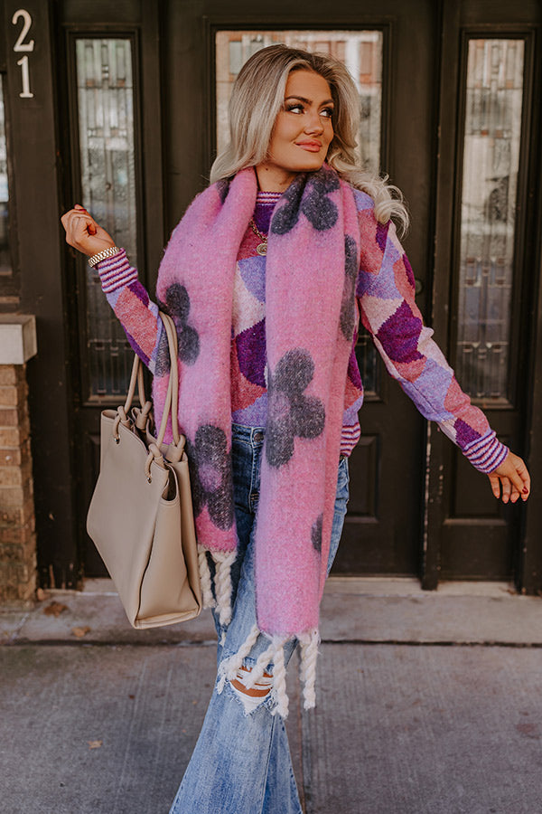 Vail Views Scarf In Violet