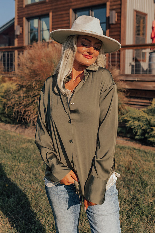 Playlist On Repeat Button Up In Sage Image - 1