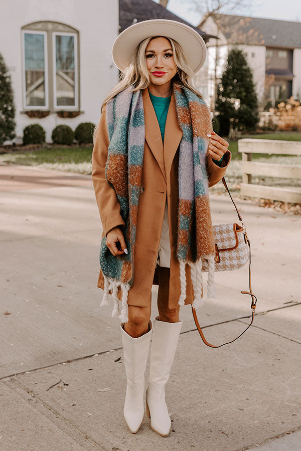 Autumn Treasure Coat In Iced Mocha Image - 4
