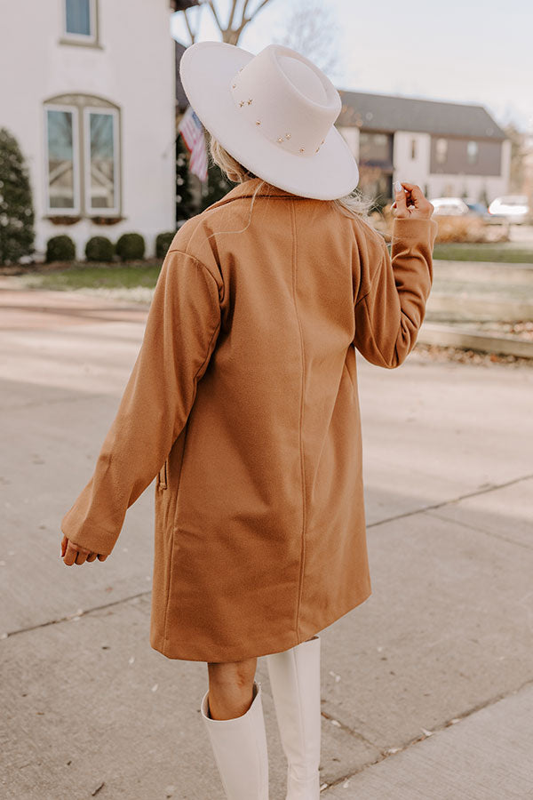 Autumn Treasure Coat In Iced Mocha Image - 3