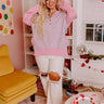 Buttercup Kisses Hoodie In Lavender Curves Image - 1