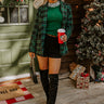 She's Unforgettable Plaid Blazer Image - 1