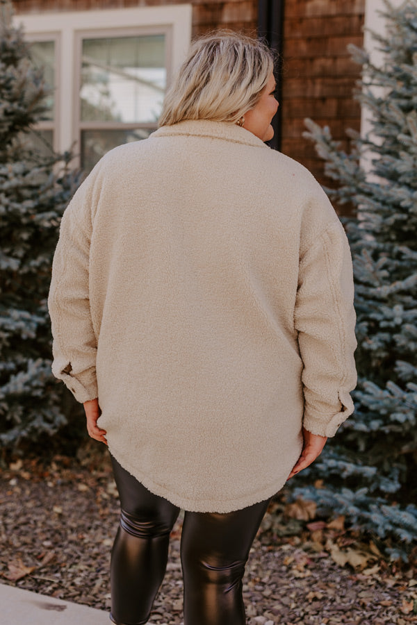 Haute Harmony Sherpa Jacket Curves Image - 3