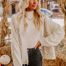 Misty Starlight Light Weight Knit Jacket in Ivory Image - 1