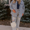 Stop Time Light Weight Denim Jacket in Light Wash Curves Image - 1