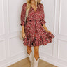 Simply Carried Away Floral Mini Dress Image - 1