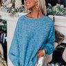 Afternoon Date Knit Sweater in Autumn Sky Image - 1