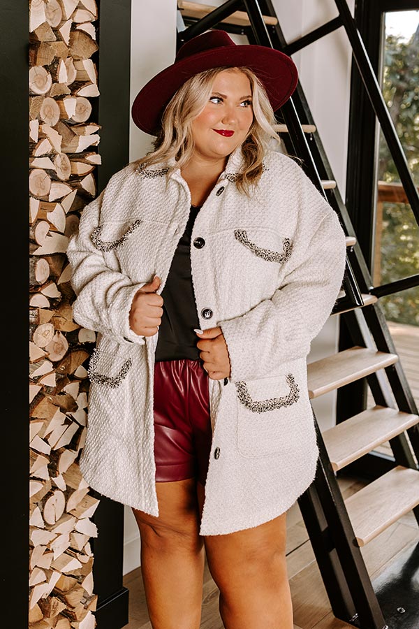 Comfy Glam Tweed Jacket Curves